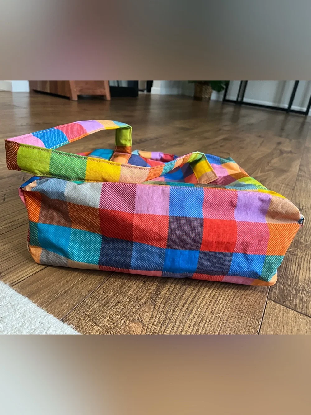 BAGGU Madras ECB Everyday Cloud Bag - Picture 5 of 14